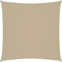 Vela Parasole in Tela Oxford Quadrata 2x2 m Beige