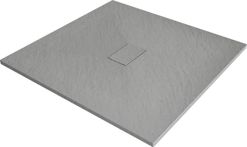 Mexen Hugo piatto doccia quadrato SMC 100 x 100 cm, grigio - 42611010