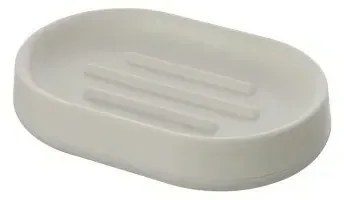 Piattino porta sapone Moderno In Plastica Bianco Da Appoggio