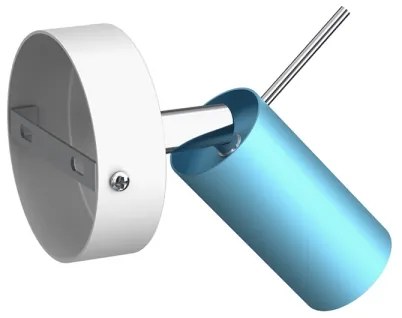 Faretto da muro PRESTON 1xGU10/40W/230V blu