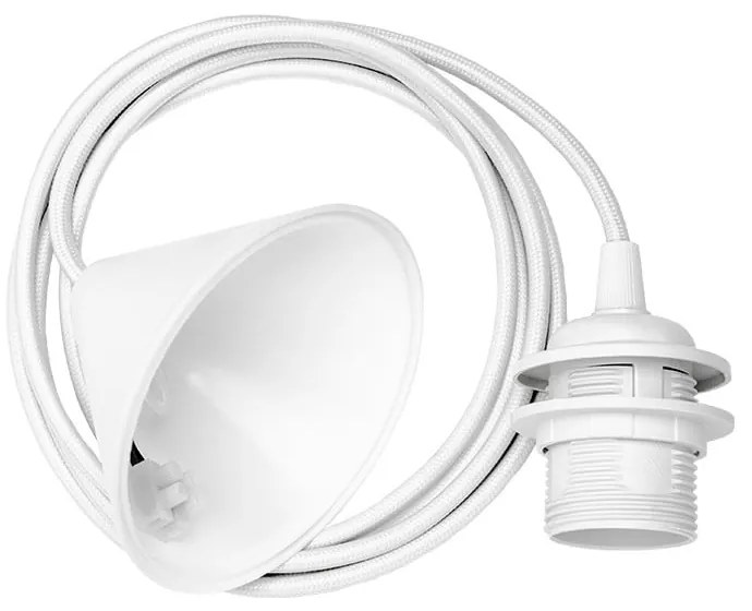 Cavo di sospensione bianco per apparecchi Cord, lunghezza 210 cm - UMAGE