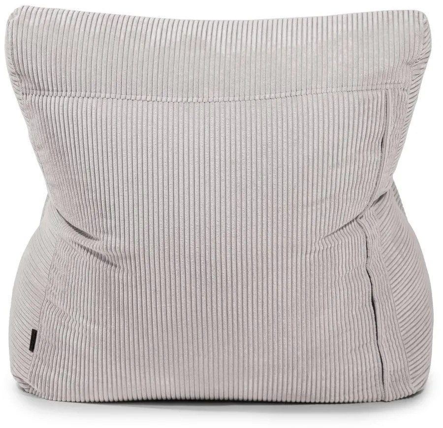 Puof a sacco color mattone con rivestimento in velluto a coste Seat 100 Lounge – SLOWDOWN