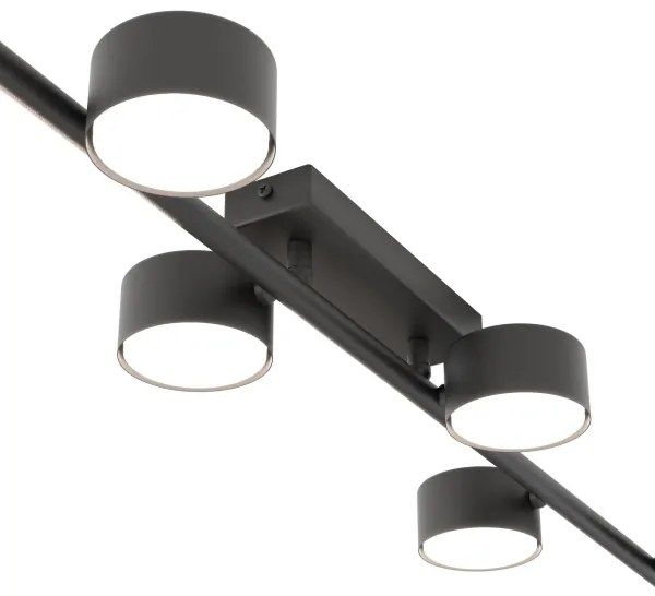 Plafoniera BET 6xGX53/12W/230V nero