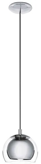 Eglo 94592 - Lampadario ROCAMAR 1xE27/60W/230V