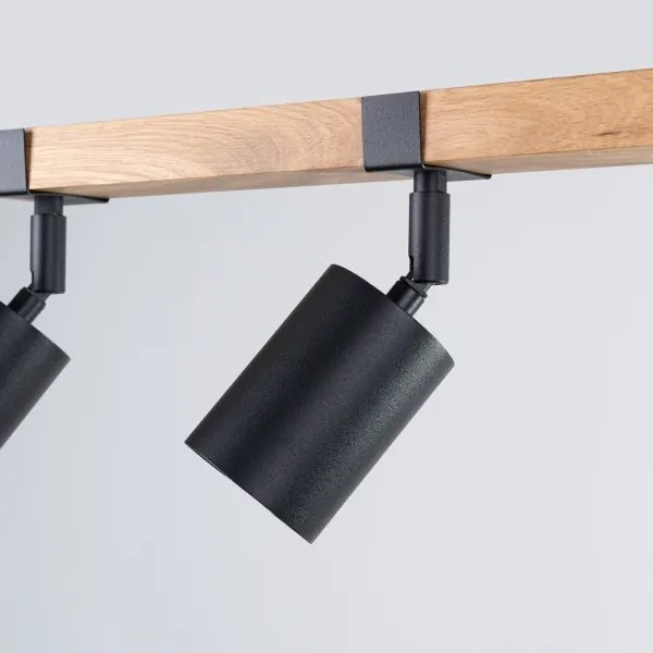 Sollux SL.1345 - Faretto FAGER 3xGU10/10W/230V nero