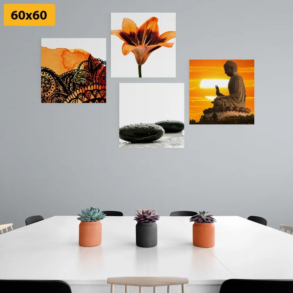 Set di quadri – Feng Shui in stile unico