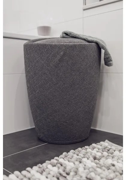 WENKO 22448100 - Sgabello CANDY 36x50,5 cm grigio/nero