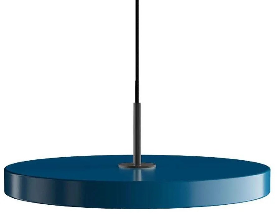 UMAGE - Asteria Lampada a Sospensione Petrol Blue/Black Top UMAGE