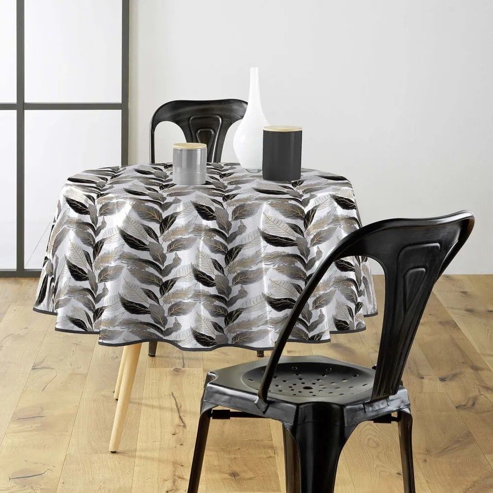 Tovaglia adatta per pulizia con panno umido ø 160 cm Oralia – douceur d'intérieur