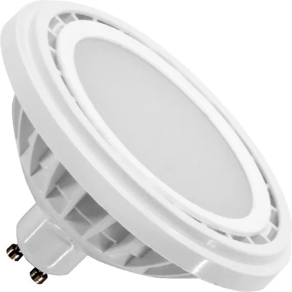 Lampada LED AR111 15W angolo 120° CRI92 No-Flickering Colore Bianco Caldo 3.000K