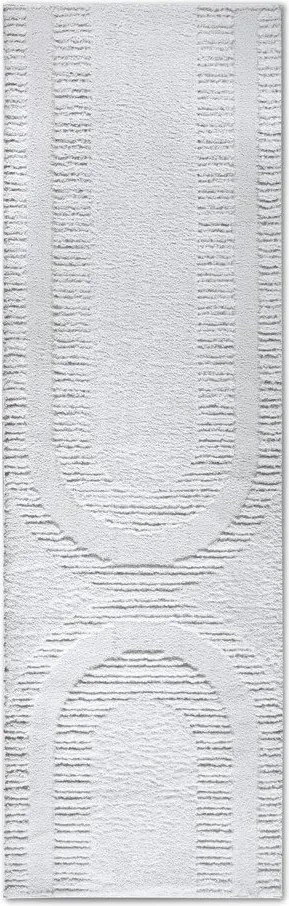 Passatoia color crema 80x240 cm Bartoux Cream White - Elle Decoration