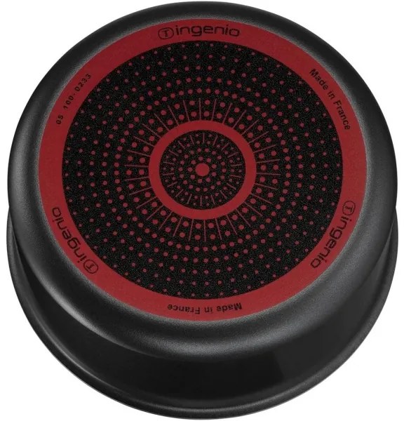 Tefal - Set 3 pezzi pentole INGENIO EASY COOK & CLEAN NERO