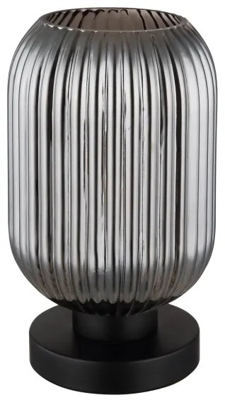 Globo 15469TS - Lampada da tavolo NORMY 1xE27/40W/230V grigio