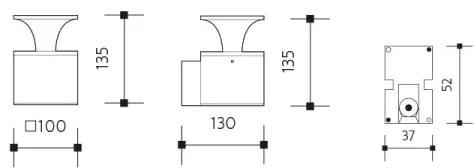Applique a LED da esterno ORNELA LED/6W/230V 3000K IP54 antracite