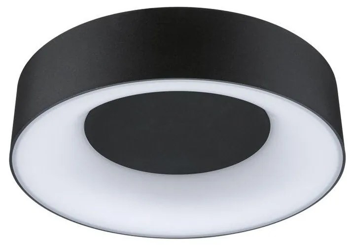 Paulmann - Casca LED Plafoniera IP44 Bianco/Matt Nero Paulmann