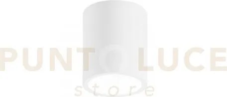 Plafoniera banjie tubolare bianca 1 luce attacco gu10 11x11x13,5cm ...