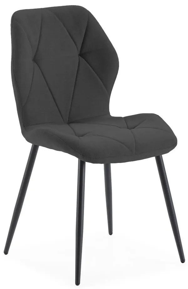 Sedie da pranzo nere in set di 4 Luna - Marckeric