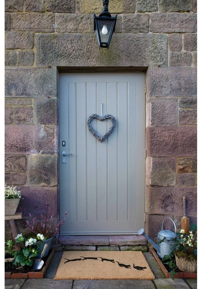 Zerbino in fibre di cocco 40x60 cm Jumping Cats – Artsy Doormats