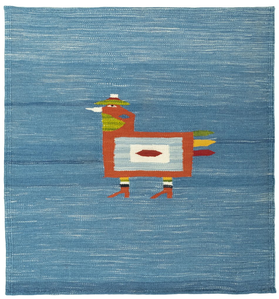 Kilim Tappeto orientale 100x90 (Tacchino) Tessuto A Mano