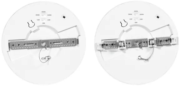 Ecolite WPCB2-24W/HF/BI - Pannello LED con sensore LEXA LED/12/18/24W/230V