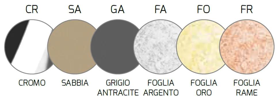 Applique Contemporanea Clover Metallo Foglia Argento Vetro Bianco 3 Luci E27