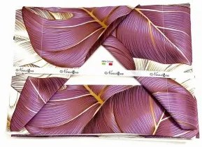 Completo lenzuola matrimoniale in cotone Nausicaa