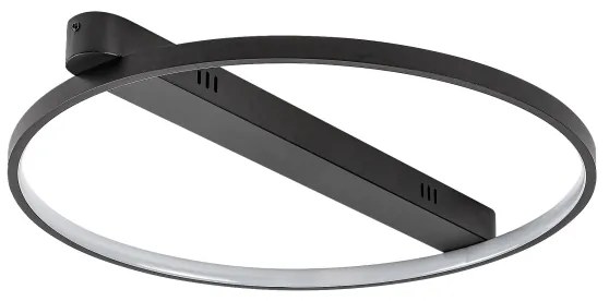 Rabalux 71344 - Plafoniera LED BELIZA 45W/230V 3000K 50x55 cm nera