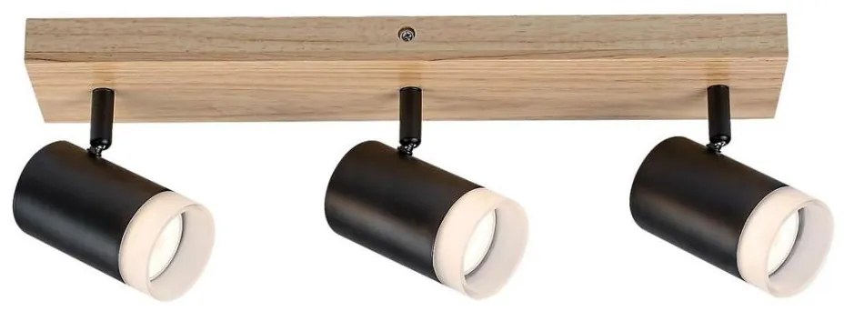 Rabalux 73123 - Plafoniera TORAS 3xGU10/5W/230V rovere