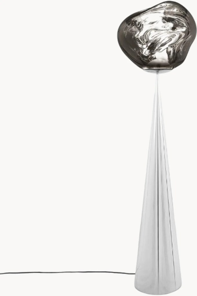Lampada da terra a LED con luce regolabile Mirror Ball