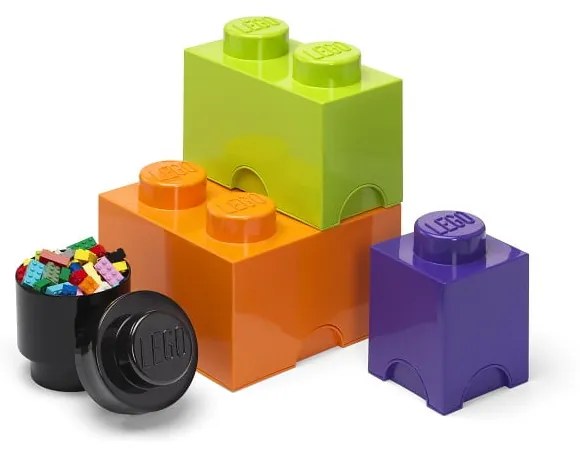 Scatole di plastica per bambini in set da 4 pezzi Box - LEGO®