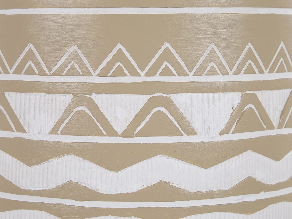 Fioriera 30 x 55 cm beige MILINA Beliani