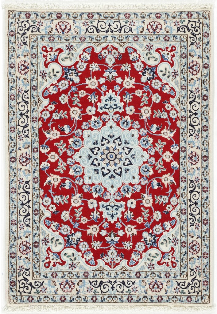 Nain Tappeto 100 x 70 (Iran) Annodato A Mano