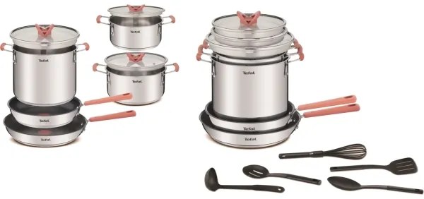 Tefal - Set di pentole 13 pezzi OPTI'SPACE