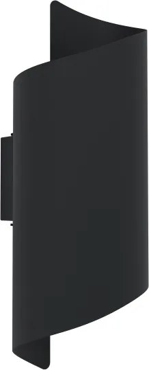 Eglo 902023 - Applique da esterno LED MONTARELLO 2xLED/4W/230V IP44 nera