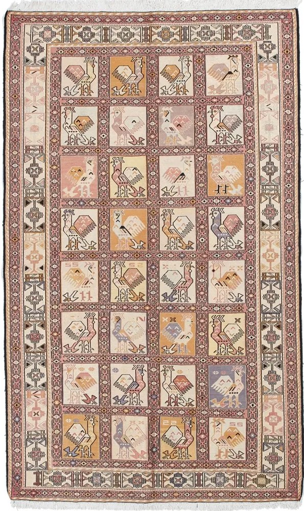 Kilim Tappeto 200x120 (Iran) Annodato A Mano