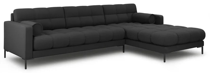 Divano angolare grigio scuro (angolo destro) Bali - Cosmopolitan Design
