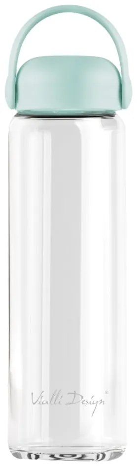 Bottiglia color menta in vetro 540 ml Fuori – Vialli Design