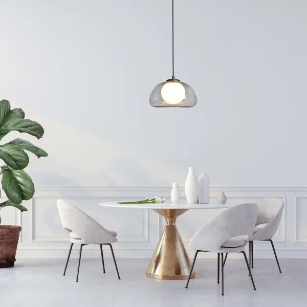 Rabalux 72275 - Lampadario a sospensione con filo ELOWEN 1xG9/5W/230V fumé