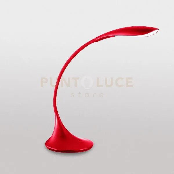 Gls003- lampada da tavolo rosso flessibile in silicone dimmerabile ...
