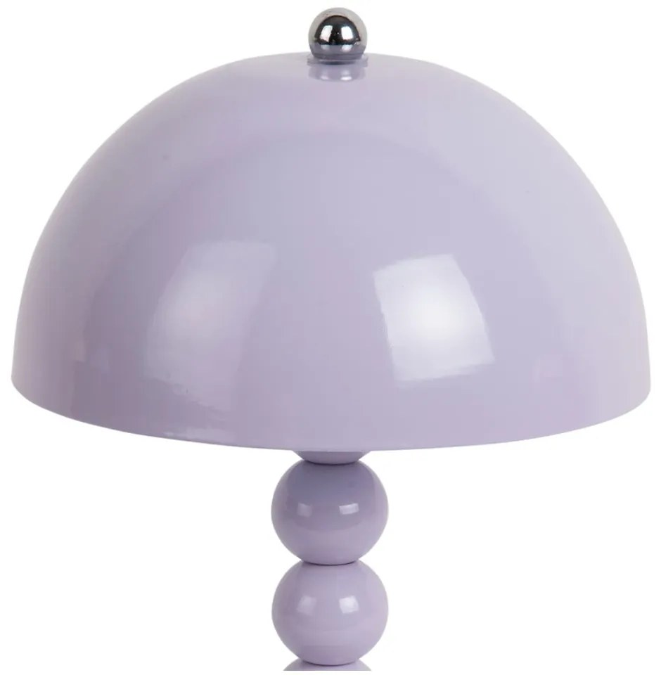 Lampada da tavolo per bambini viola Bubbles LED – Leitmotiv