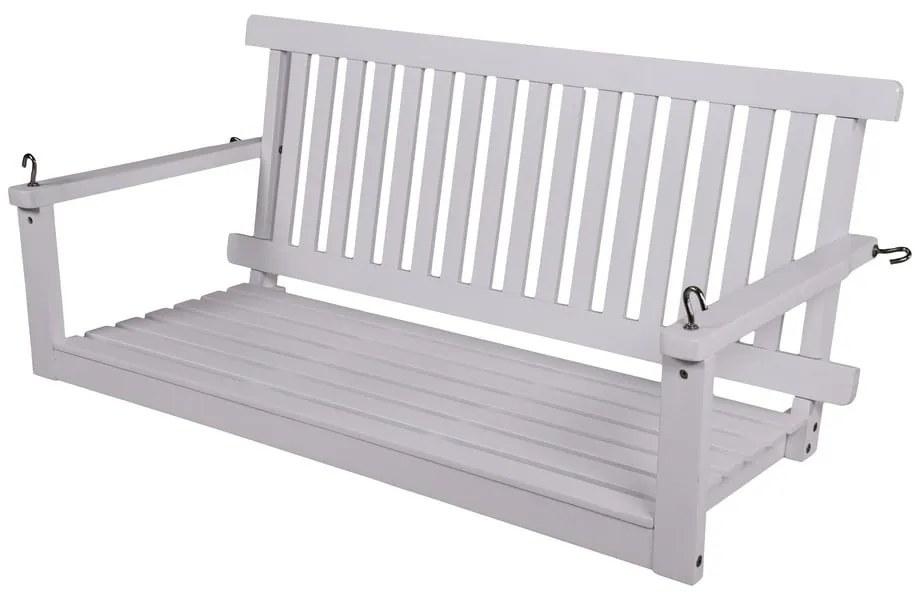 Altalena da giardino in legno bianco Augusta - Garden Pleasure