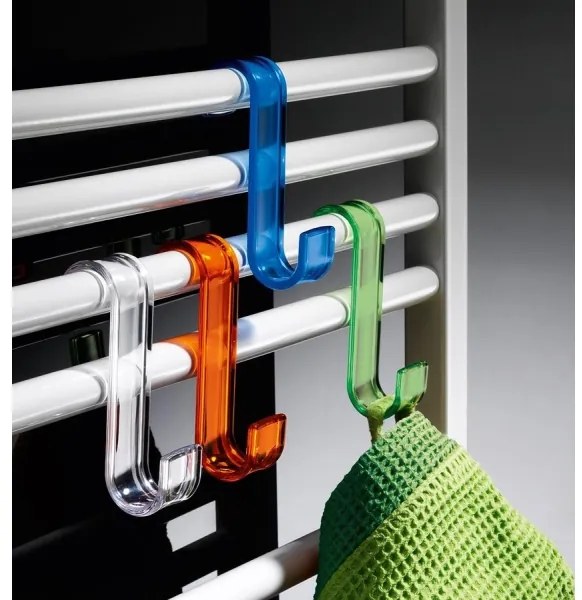 Gedy - Gancio per radiatore limpido/termoplastico