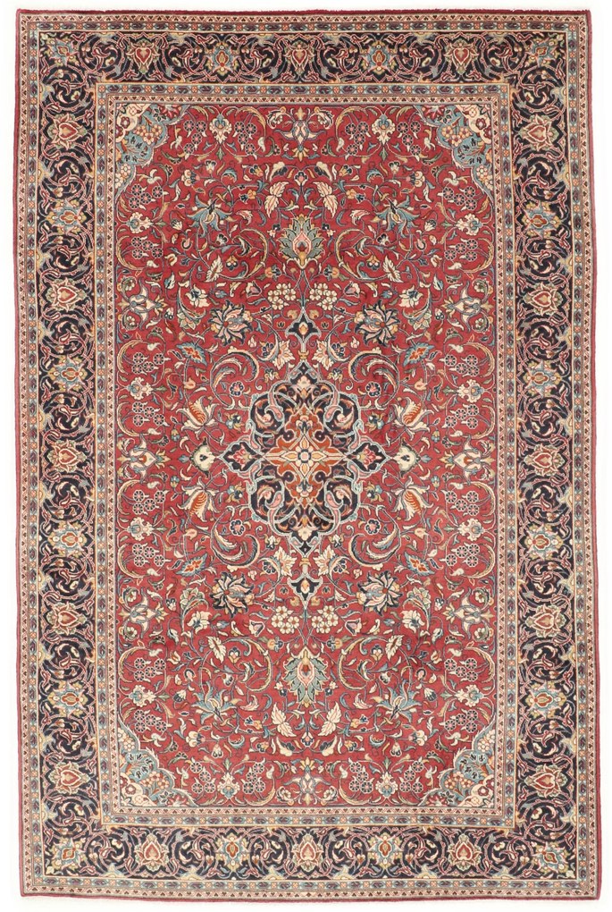 Sarouk Tappeto 290x190 (Iran) Annodato A Mano