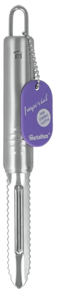 Pelaverdure in acciaio inox Vegetale, lunghezza 20 cm - Metaltex