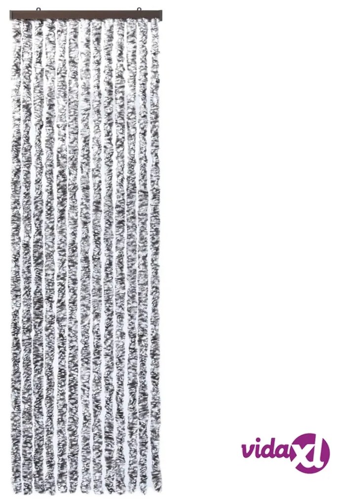 vidaXL Zanzariera Marrone e Beige 56x200 cm Ciniglia