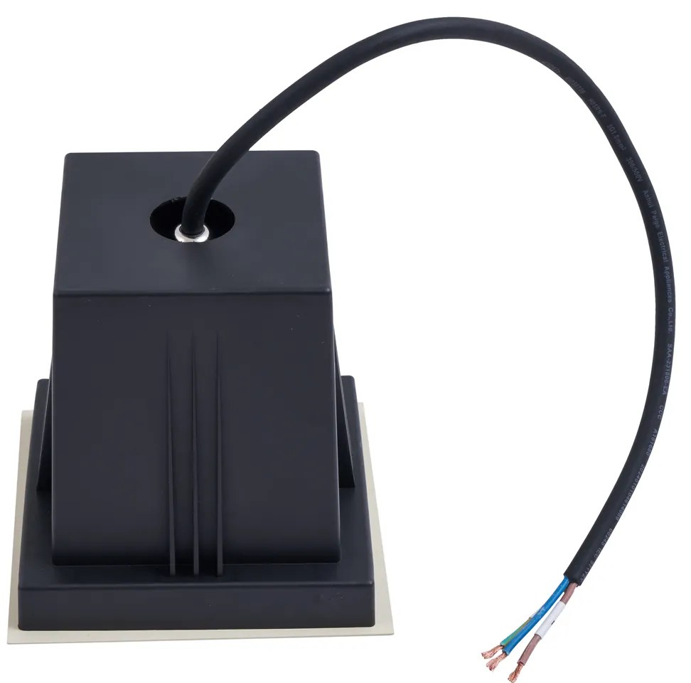 Set di 6 faretti da terra moderni beige GU10 50mm orientabili e inclinabili IP65 - Oneon