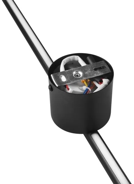 Applique a LED LANA LED/12W/230V 4000K nero