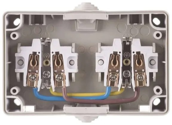 Presa da esterno SCHUKO 250V/16A IP44 2Z