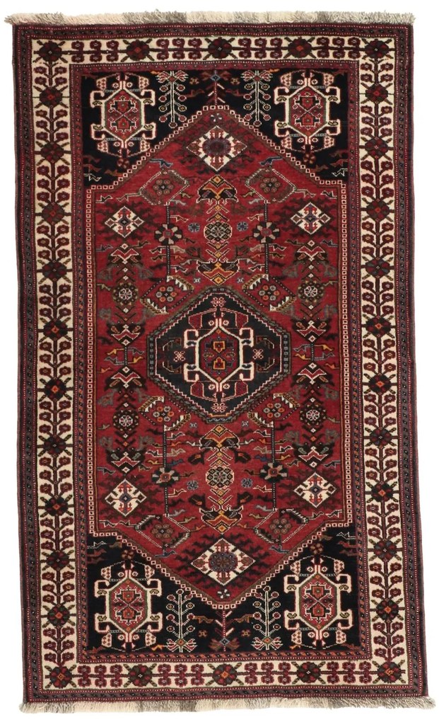 Gashghai Tappeto persiano 90x140 (Iran) Annodato A Mano