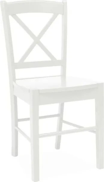 Sedia in legno CD-56 bianco - H 85 cm